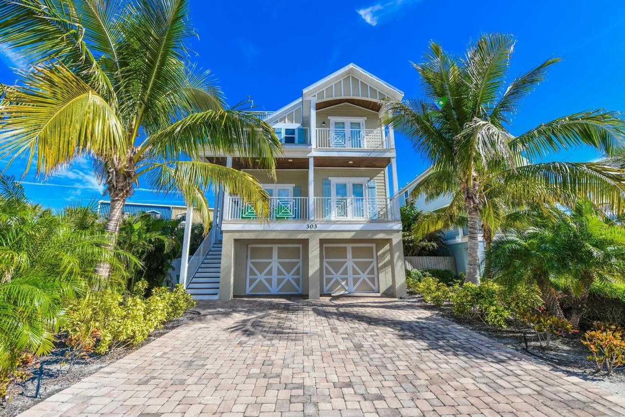 Вилла Nautical Tides Брадентон-Бич Экстерьер фото