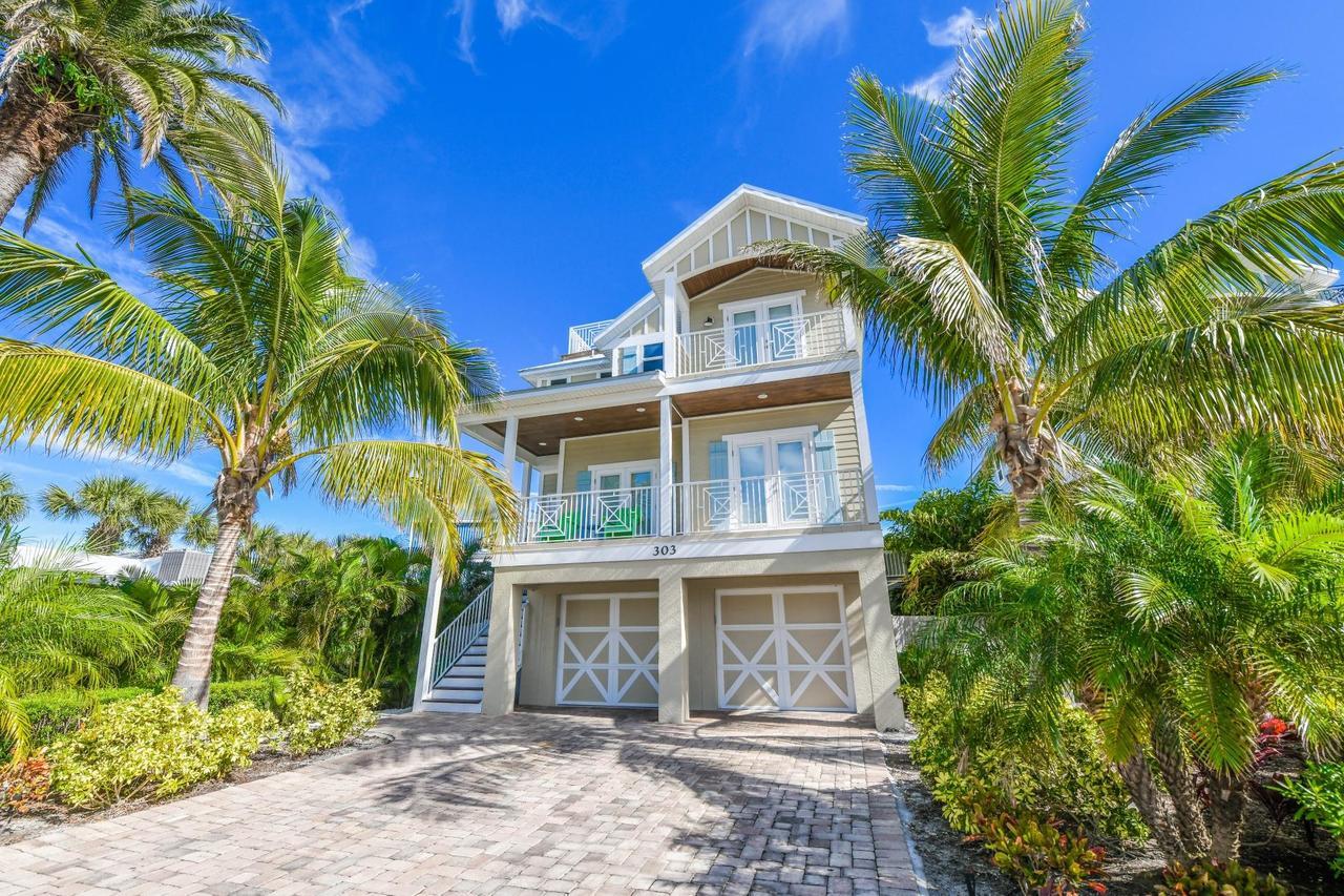 Вилла Nautical Tides Брадентон-Бич Экстерьер фото